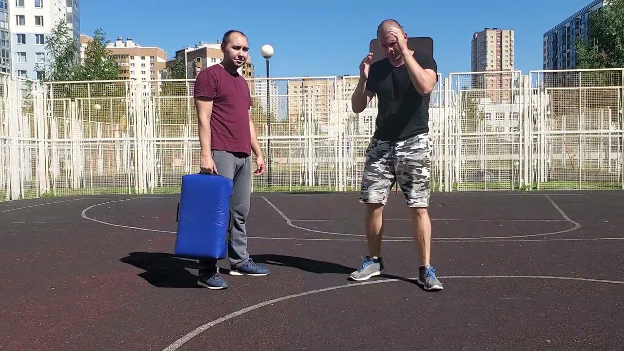 Самооборона - футбольный и топчащий удар