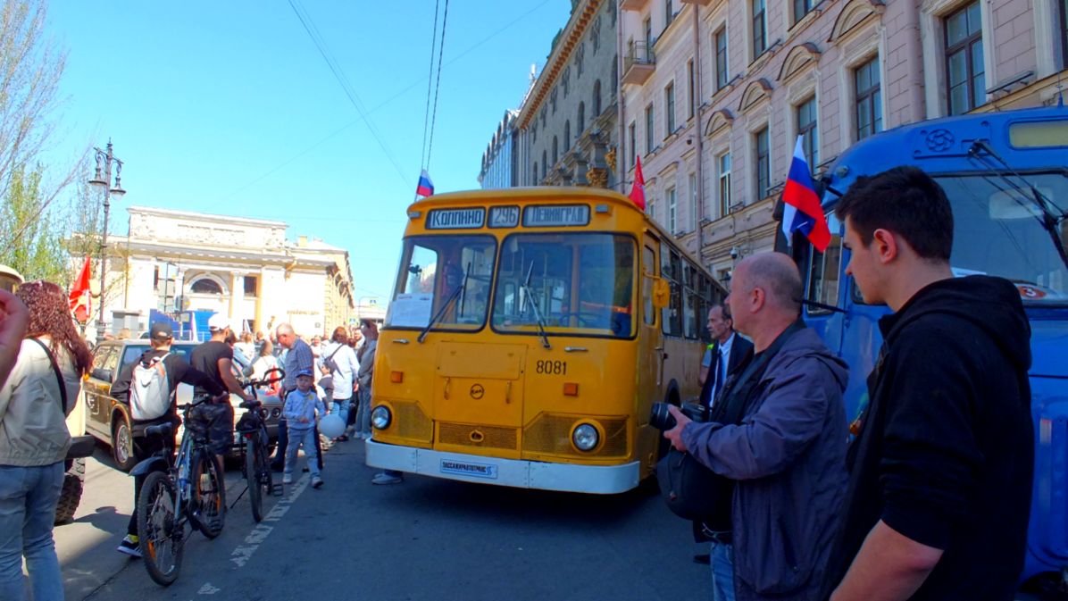 Ретро-парад автомобилей.Санкт-Петербург 2024.Фото.ч1.