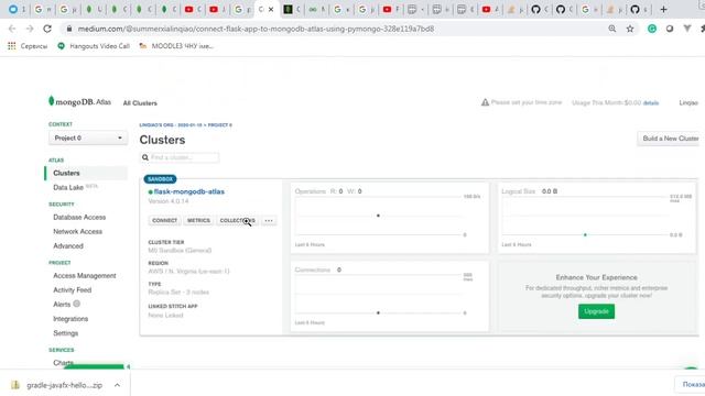 Connect JavaFX (Gradle) application to MongoDB Atlas using driver