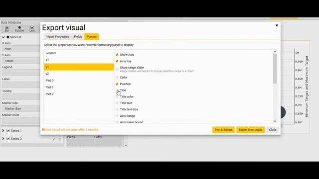 PBIVizEdit Dual Lines with Scatter Plot Chart - Power BI Custom Visual