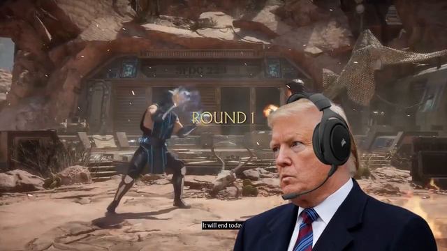 US Presidents Play Mortal Combat 11