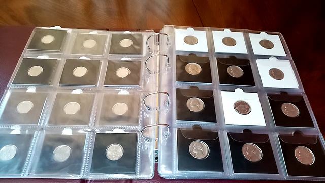 Моя коллекция монет 5 центов США / My collection of coins 5 US cents