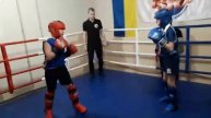 Двинянин А. VS Кононенко Данил. К-1 (лайт). Чемпионат Краматорска ISKA