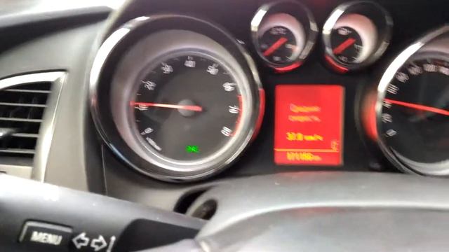 Opel Astra H A14NET ошибка "Мощность двигателя ограничена"