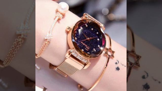 Starry Sky Watch - эксклюзивные женские часы в наборе с браслетами ДОСТАВКА Узбекистан России