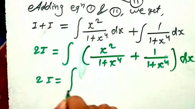 Integration of x square upon one plus x to the power 4 | Integrate x^2/1+x^4 |