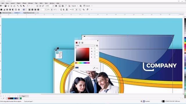 Flyer / Pamphlet Design in CorelDraw 2023 | Class Recording | Hindi by Abdul Samad