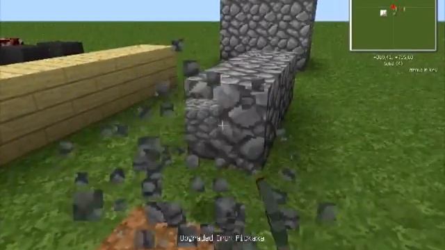 Моды для minecraft #1(Кирка на прокачку)
