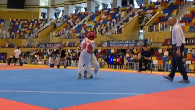 Гусейнов Якуб? Vs ?Алиханов Джабраил 28kg 1/8 Первенство РД по мл.юношам