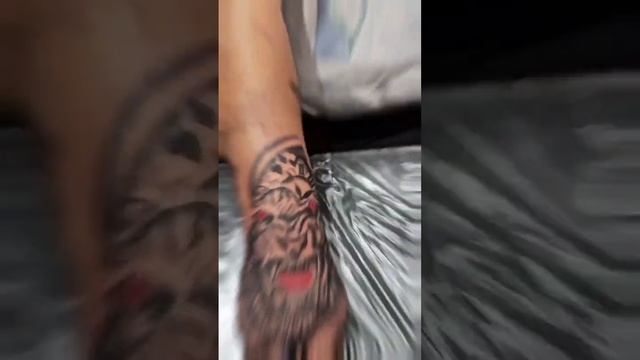 lion tattoo #devil #tattoo #batala #instagram #followforfollowback
