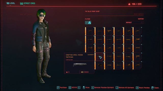 Cyberpunk 2077 - This Mod Adds Legendary Weapon Recipes For Purchase! Kyubi, Senkoh LX & More!