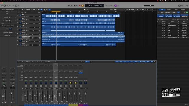 Mixing A Lil Baby Type Beat In Logic Pro X