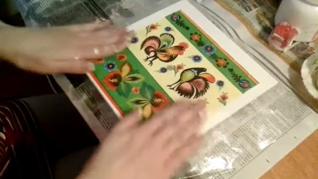 Декупаж часов или исправляем ошибки сделанные по неопытности.