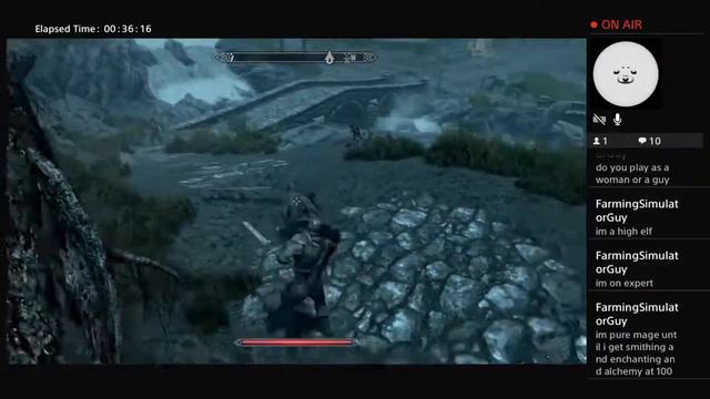 Skyrim: SE Two-Handed Series:Bleak Falls Barrow Boss and Shout [Ep2]