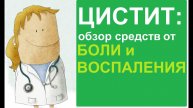 Цистит: обзор средств для снятия боли и воспаления