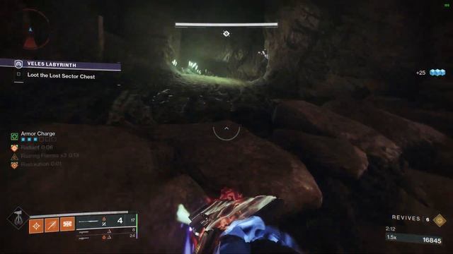 Destiny 2 - Veles Labyrinth - Legend Lost Sector Farm - Fast and Easy