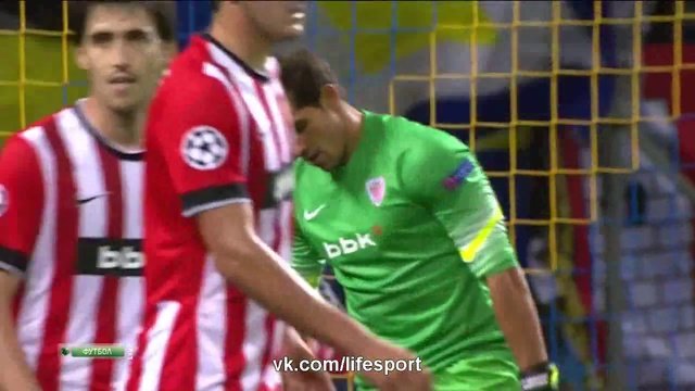 БАТЭ 2-1 Атлетик Обзор матча Лиги Чемпионов 2014-15 (30.09.14)