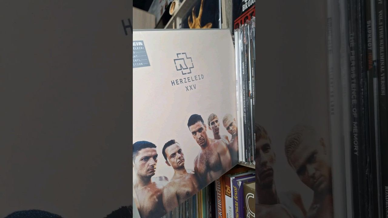 Подробный обзор на канале. #rammstein #herzeleid #vinyl #music #shorts #rock #винил