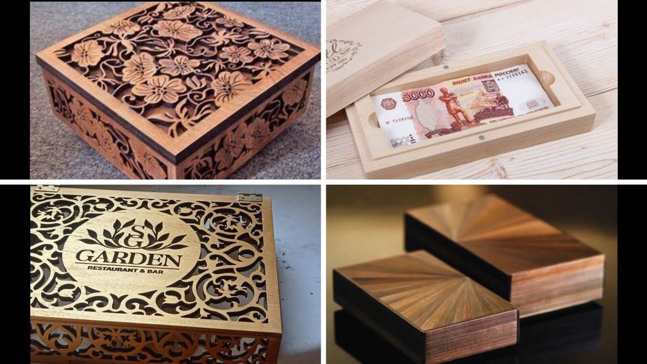 Exquisite wooden boxes. Деревянные шкатулки