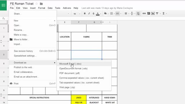 How to export a Google Doc or Sheet to Microsoft Word or Excel Office Equivalent