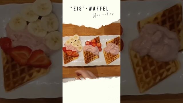 „Eis“ - Waffel mal anders