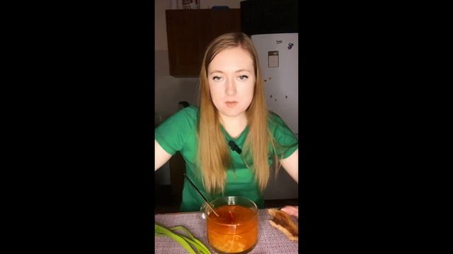 УЖИН/МУКБАНГ/ЩИ НА СВИНЫХ РЁБРЫШКАХ/ОСТРЫЙ ПЕРЕЦ ?