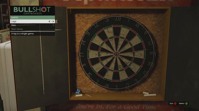 GTA V friends hang out activity Trevor and Lamar Darts
