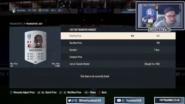 FUT BIRTHDAY PACK OPENING! MAKE COINS TRADING ON FIFA 23! LIVE STREAM WITH FUZZBALL40!