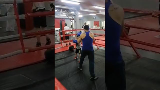 тренировка по боксу