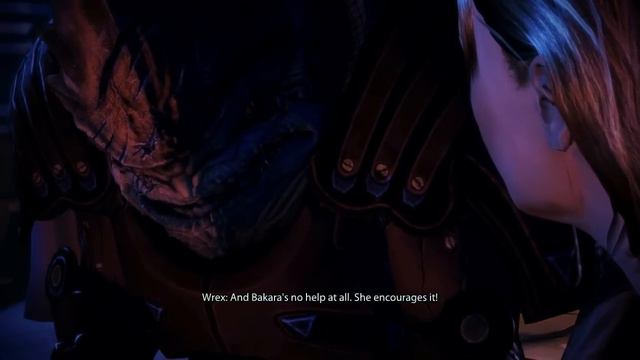 Mass Effect 3: Citadel DLC - Wrex, Shepard, and a Bag of Ice (FemShep) [Post-Mission Meet Up]