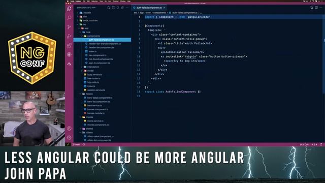 Less Angular Could be More Angular | John Papa | Lightning Talks 2021 #ngconf