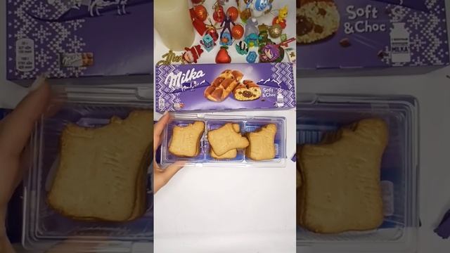 ASMR Milka Choco Cow ? #asmr #candy #milkachocolate