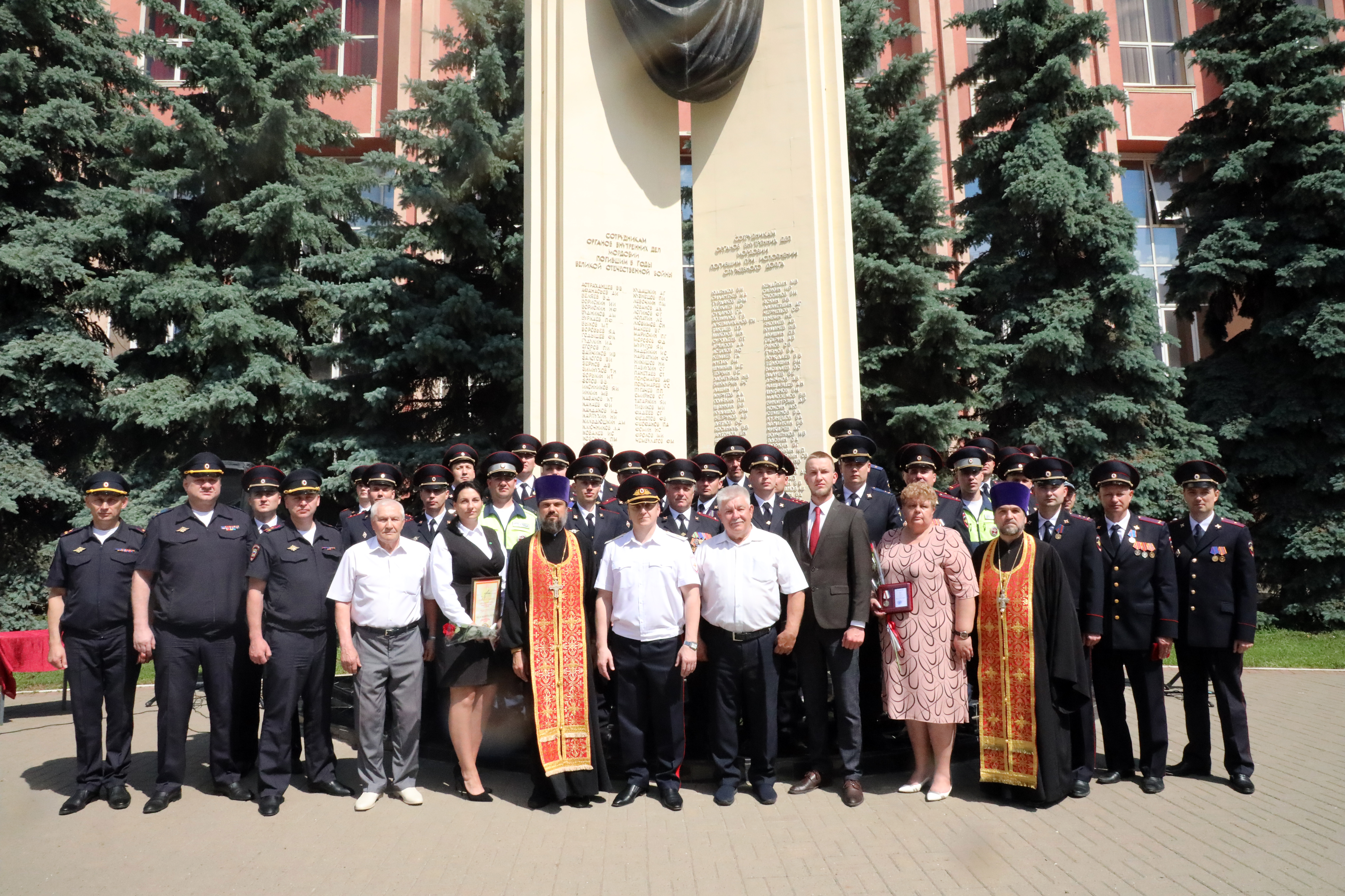 Торжественное мероприятие, посвященное 306-летию образования российской полиции