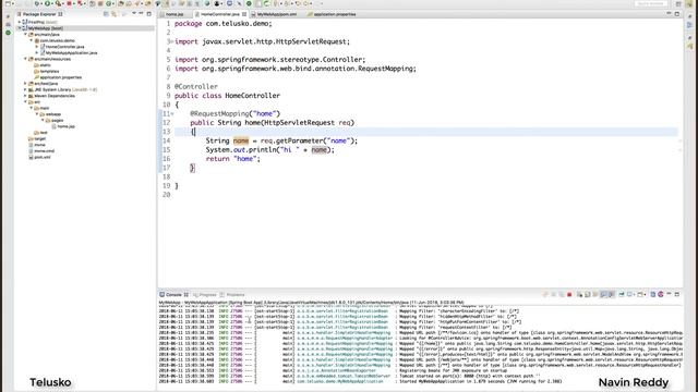 Web App using Spring Boot | Accepting Client Data