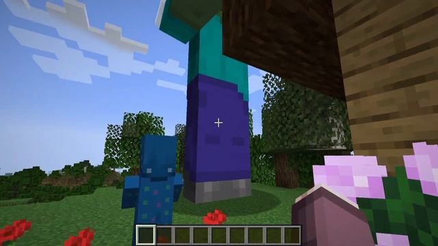 Two Mobs you can only get with Cheats - Java Edition
