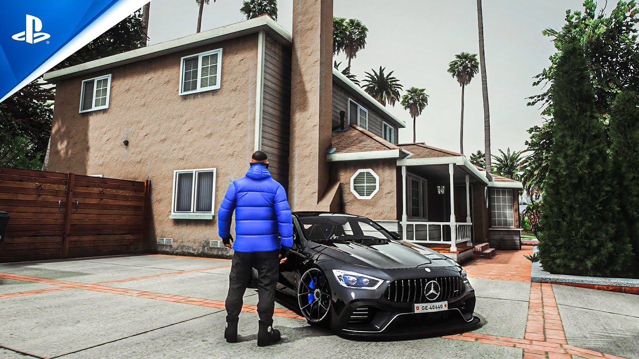 ► GTA V- МОД для улучшения ультра реалистичной графики,игровой процесс RTX 4090 & i9 13900k