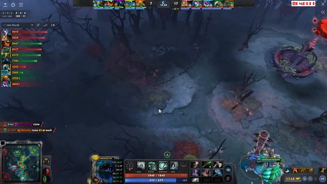 [DOTA 2] Alliance.s4 the TIDEHUNTER [OFFLANE] [7.32e]