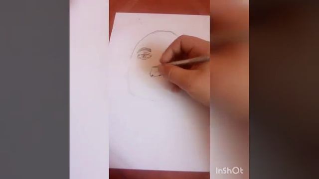Рисую девушку из интернета.Учюсь рисовать портрет