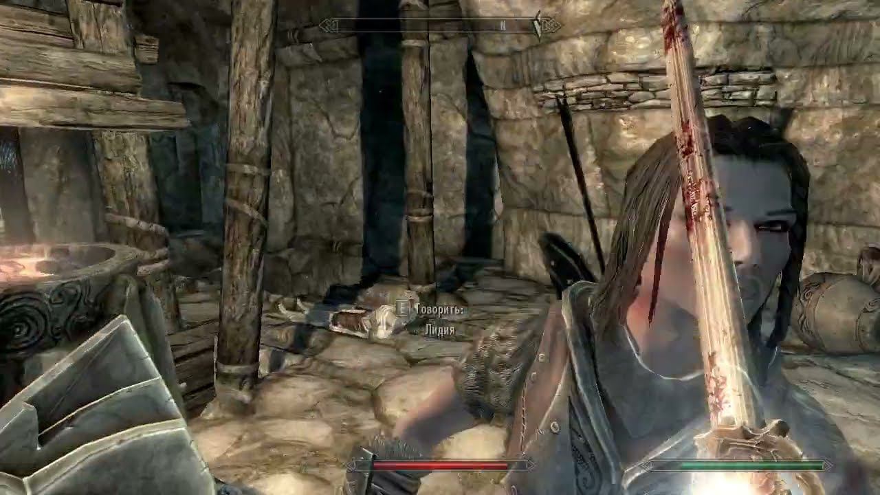 Skyrim Anniversary Edition Курган Железный   Iron mound  Monticule de fer   montículo de hierro