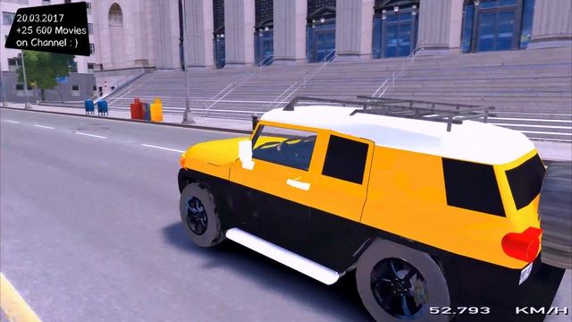 Toyota FJ 2011 - GTA IV TUNING / ? 4K / 60FPS ? GTX 1080 _REVIEW
