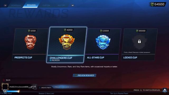 My *BIGGEST* Season 5 TOURNAMENT REWARD OPENING! *BLACK MARKET*