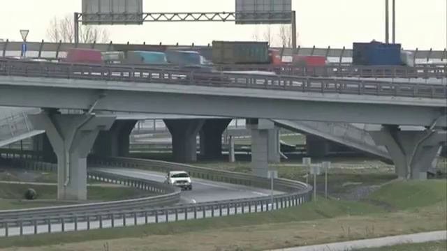 КАД строительство закончено.flv
