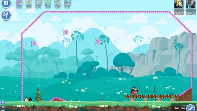 Angry Birds Friends Level 6 PC Tournament 687 Highscore POWER-UP walkthrough #AngryBirdsFriends