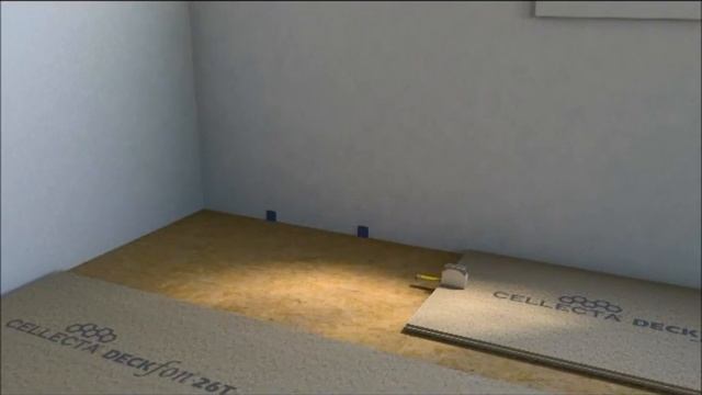 Upgrade And Install A Sound Proof Floor In 1 Minute With DECKfon 26T Acoustic Flooring