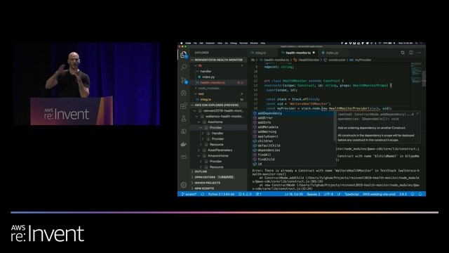 AWS re:Invent 2019: [REPEAT 1] Deep dive into AWS Cloud Development Kit (DOP402-R1)