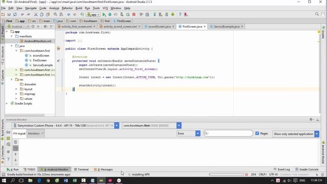 [Khóa học lập trình Android Cơ bản] - Bài 6: Intent và Manifest | HowKteam
