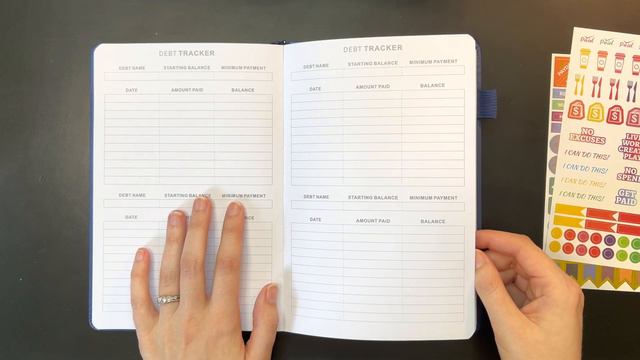 see how much I spend 😅| Jubtic budget planner flip through, pen test, update, honest review