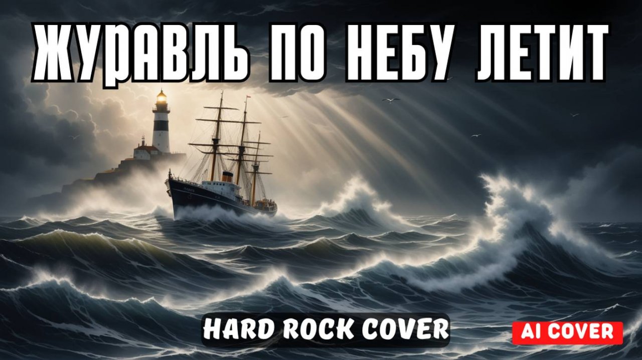 Журавль по небу летит (Ai cover) - Hard Rock Cover