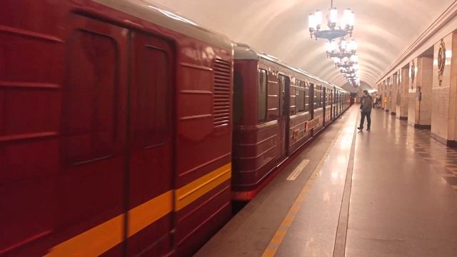 Спецсостав на станции Нарвская 07.05.2023