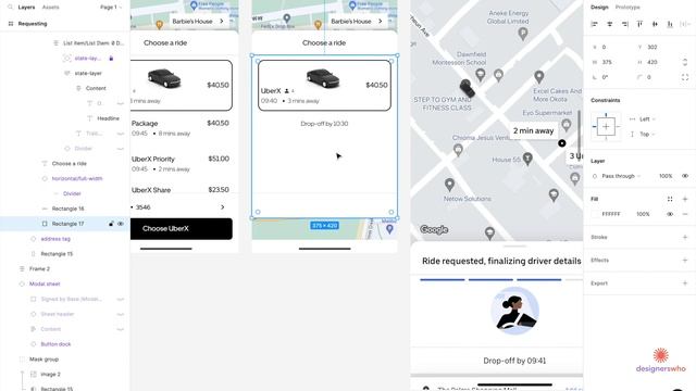 Create a ridesharing app like Uber with Material UI (MUI) | Part 2